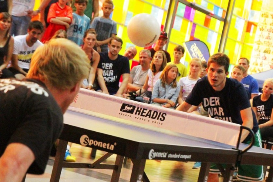 HeadIS или настольный теннис головой