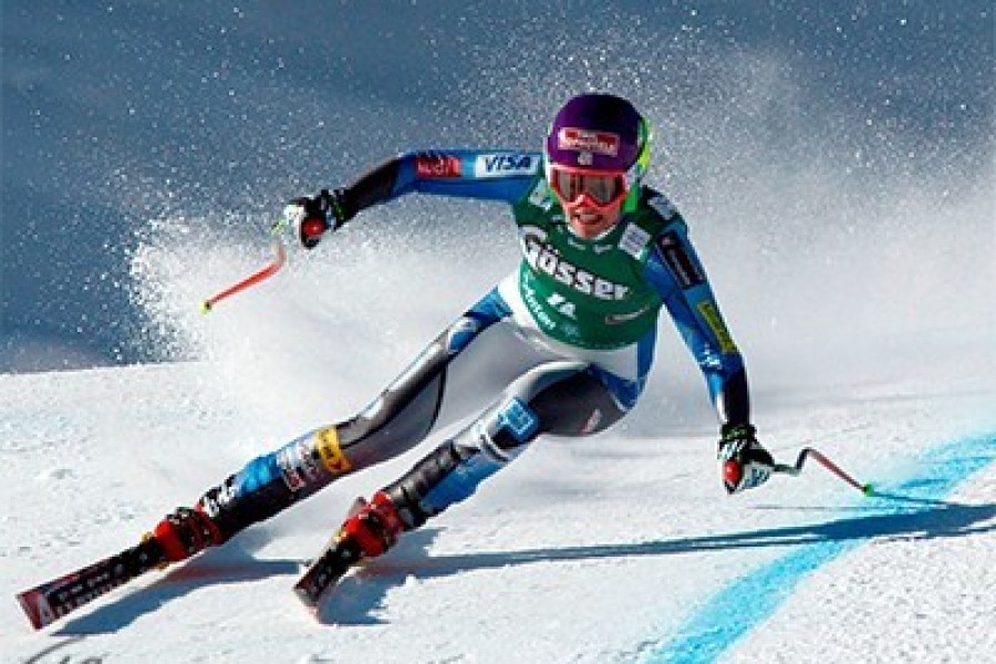 Жаркий слалом