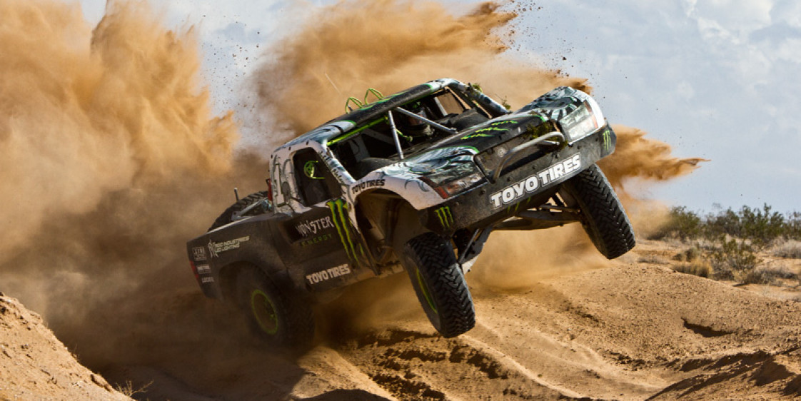 Супер гонки по бездорожью на Trophy Trucks
